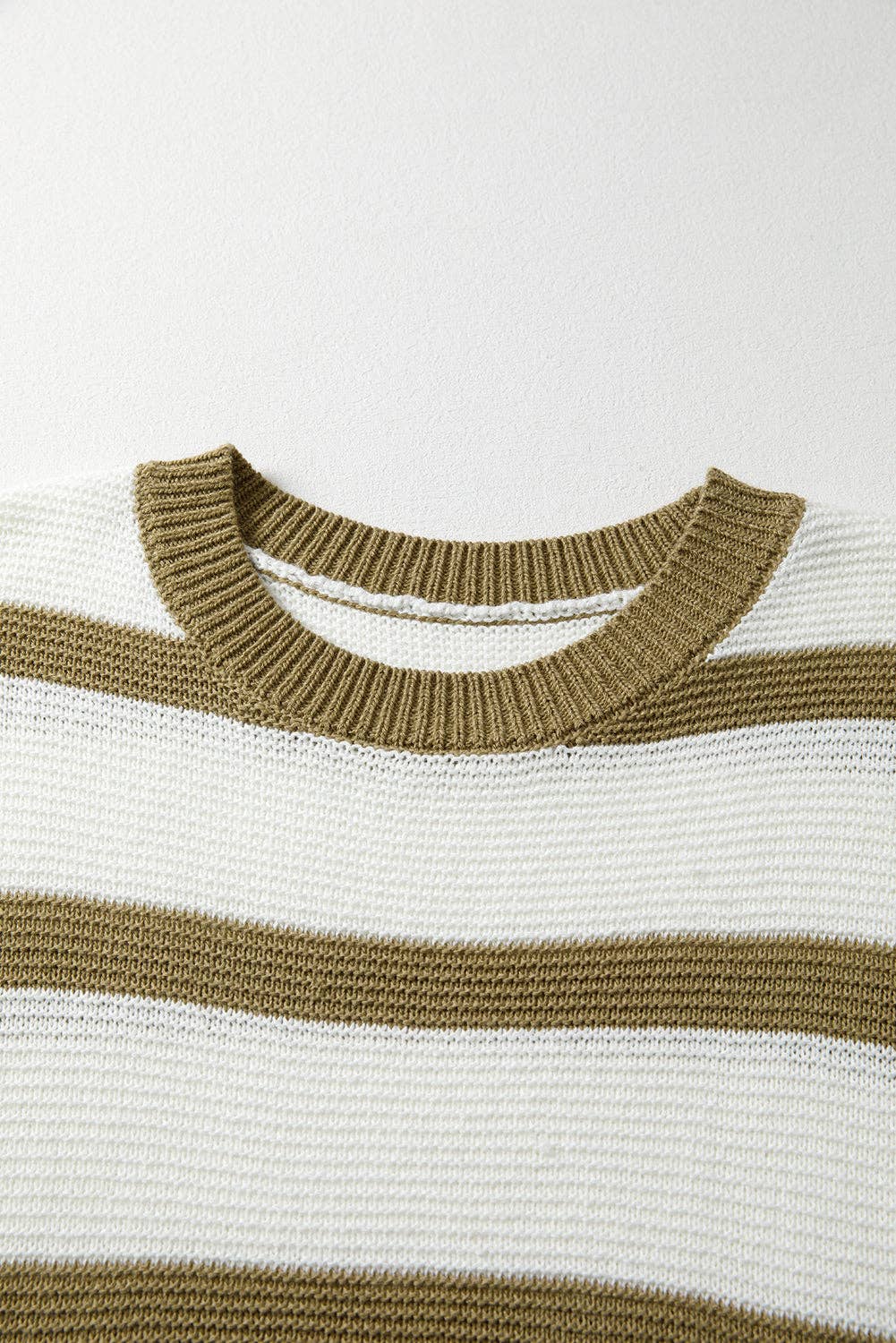 Stripe Tie Side Summer Sweater Top
