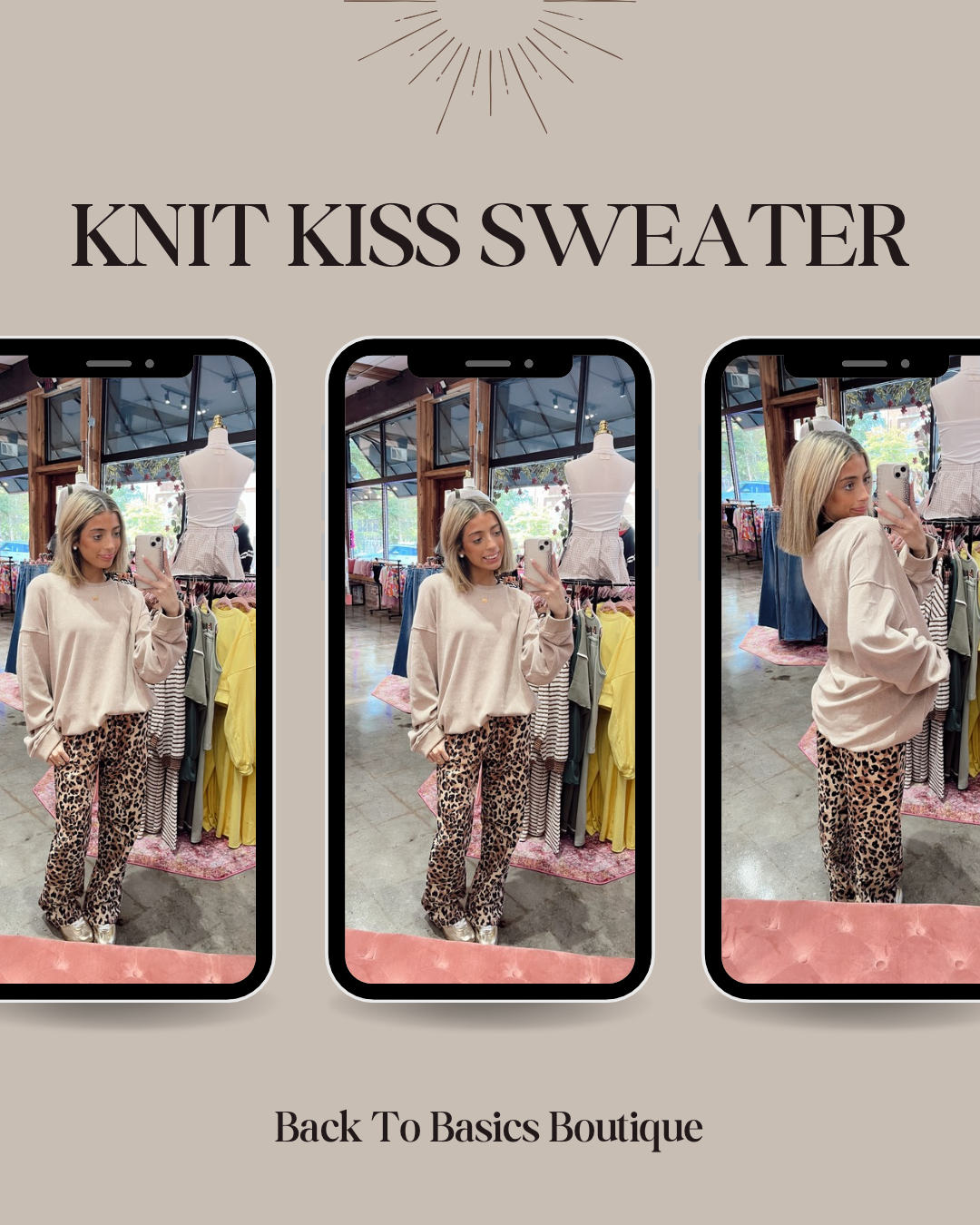 Knit Kiss Sweater