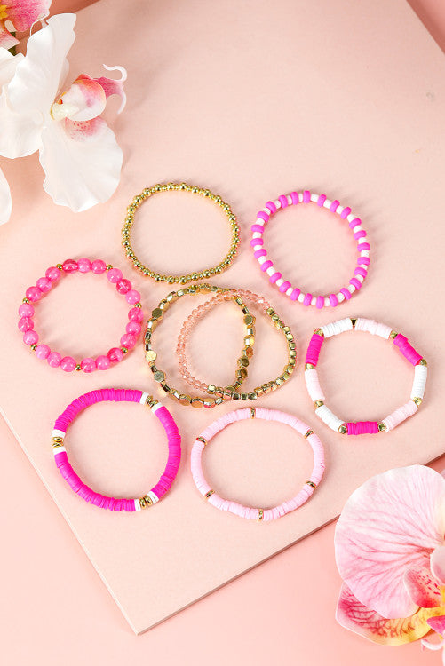 Forever Young bracelet stack