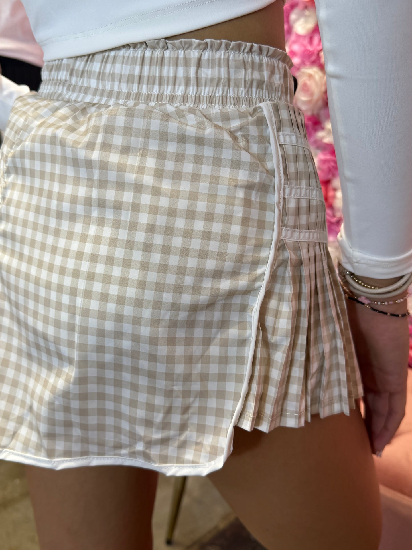 Gingham Grace shorts