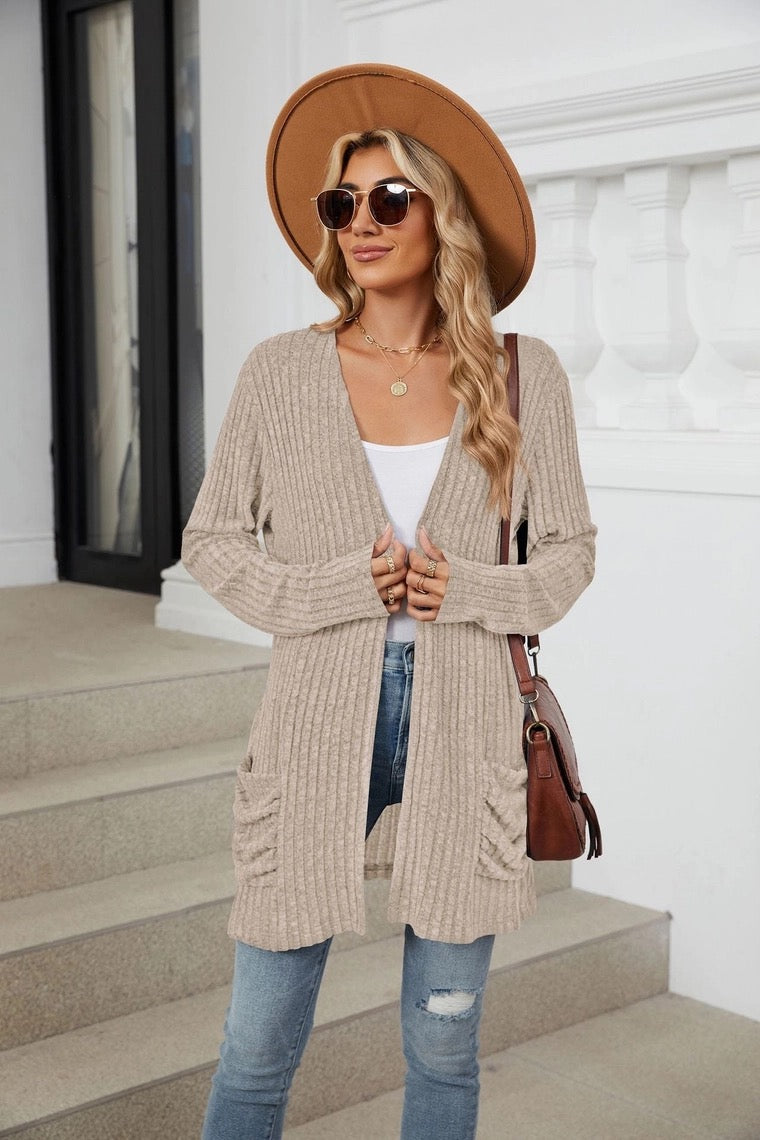 Cozy Coffee Cardigan ☕️