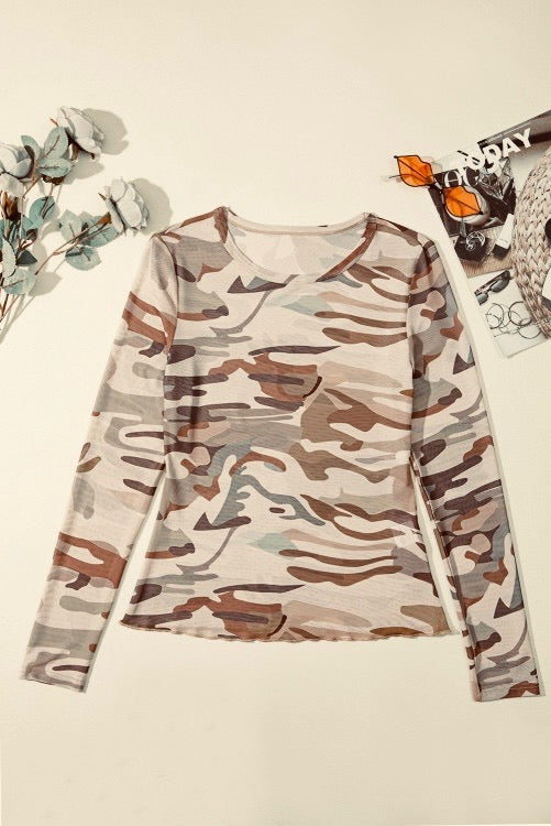 Camo Comfort Mesh Tee