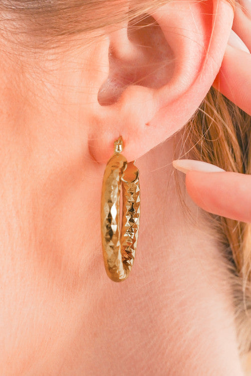 Gold Hoops