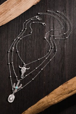 Cowboys & Angels Necklace Set