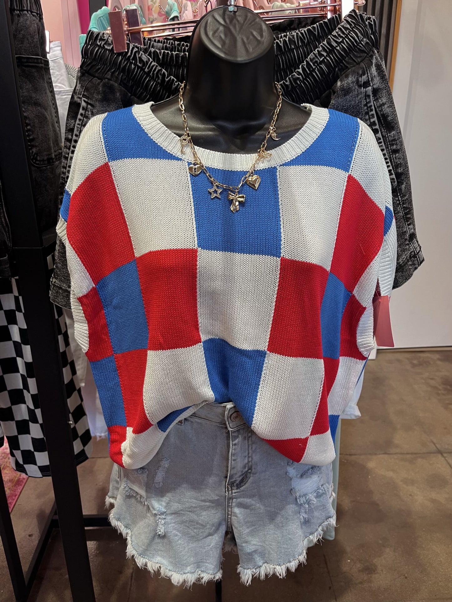 Uncle Sam Knit Top πΊπΈ