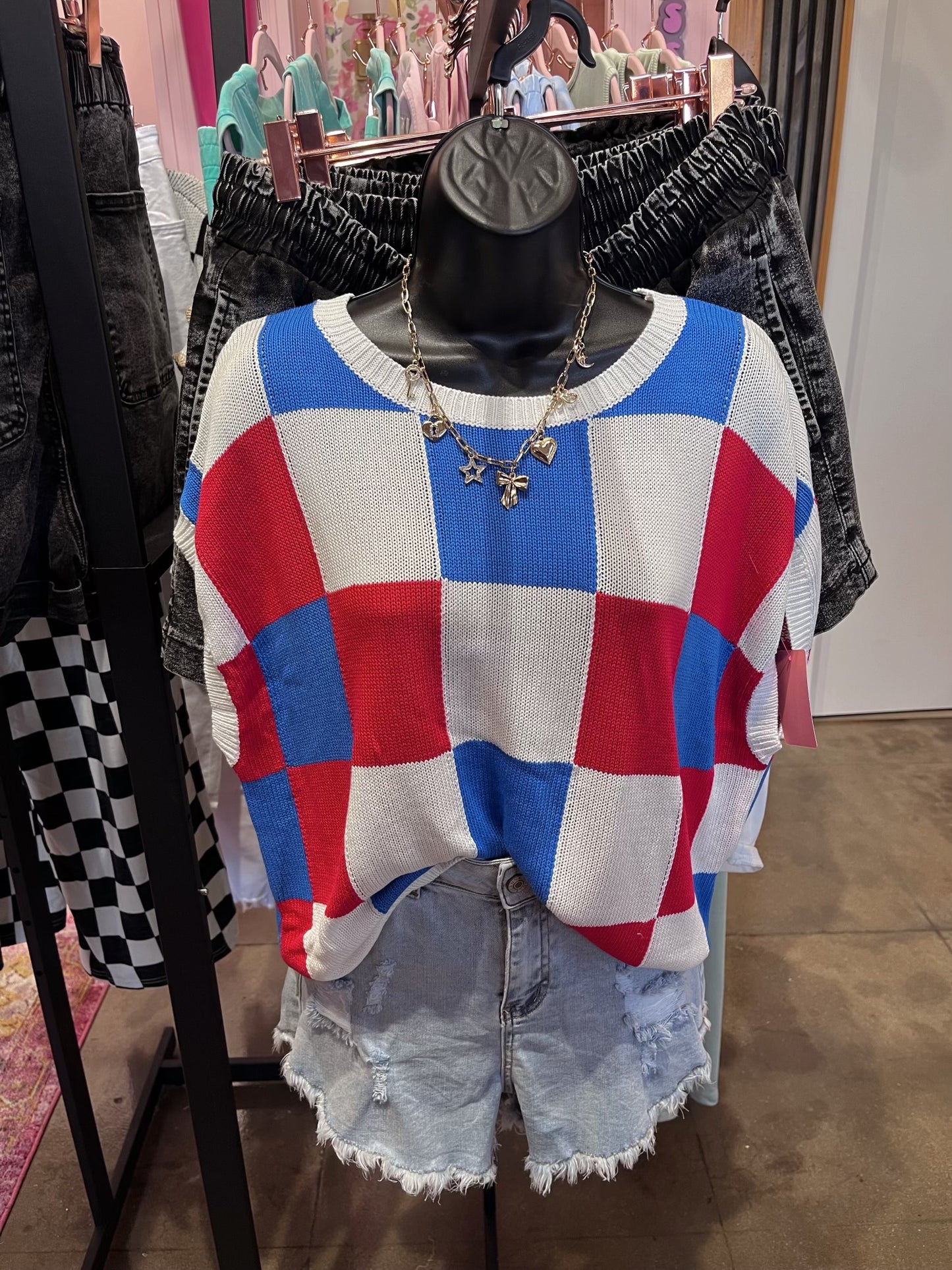 Uncle Sam Knit Top πΊπΈ