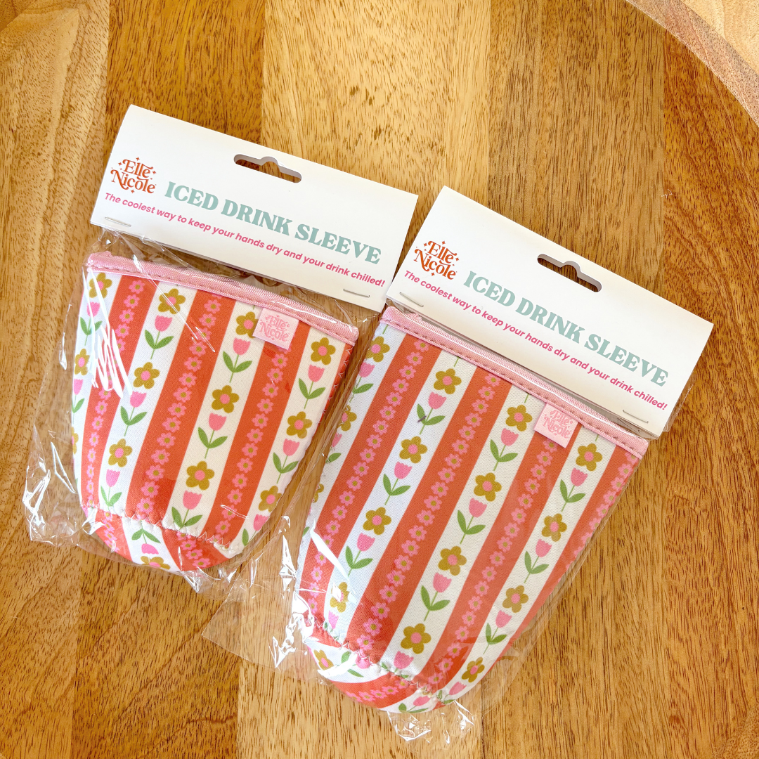 Tulip Stripes - Iced Drink Sleeve