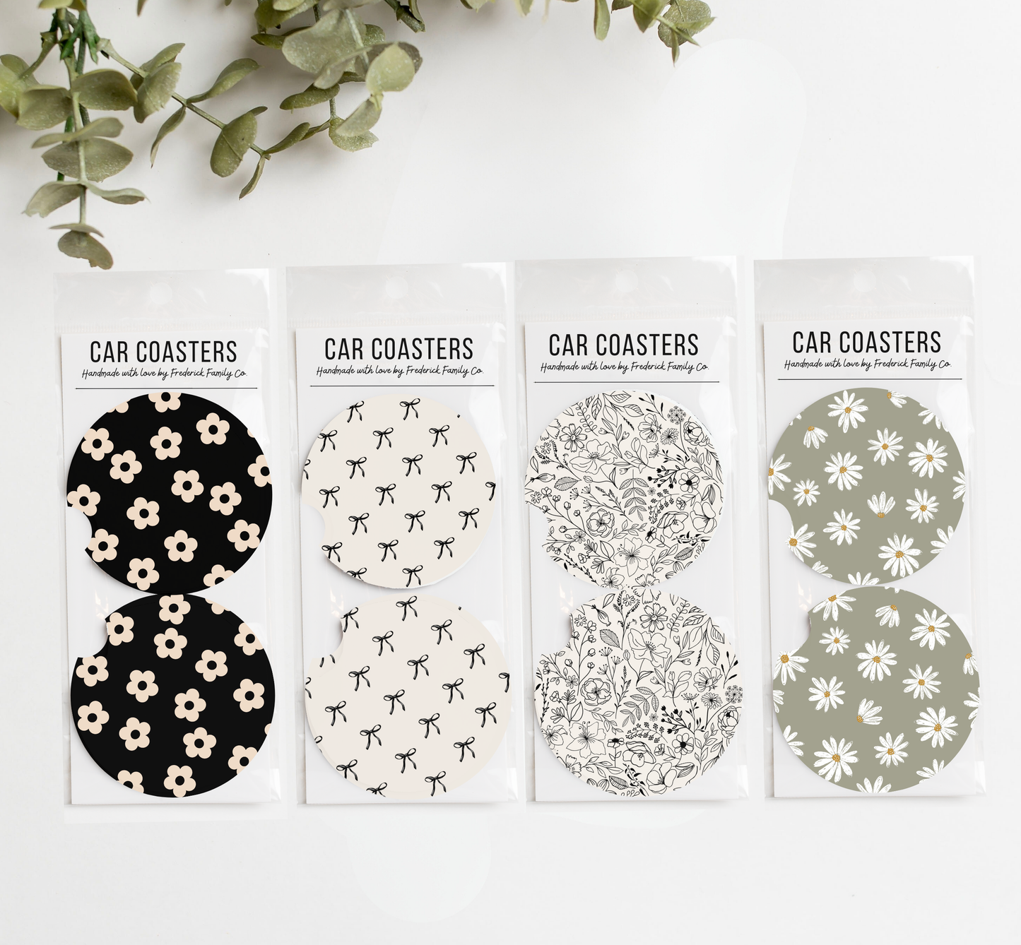 Car Coasters, Set of 2 Car Coasters - new