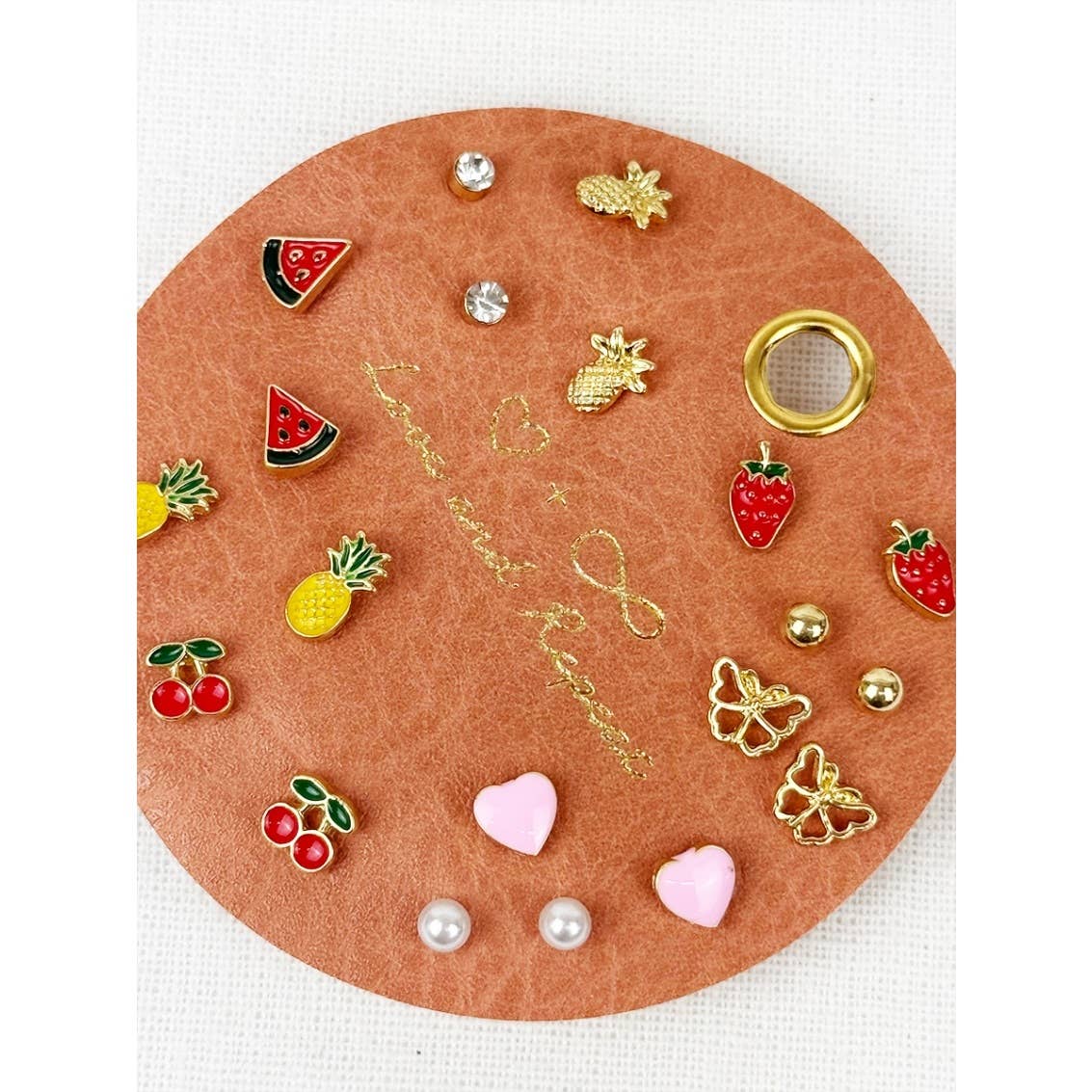 Fruity Minimal Earrings (kids or adult)