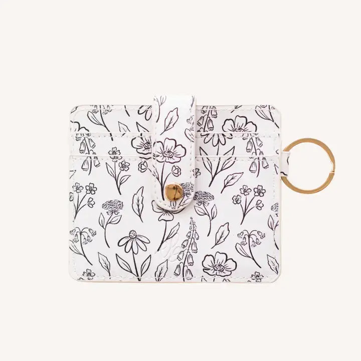 Pressed Floral Card Wallet PREORDER MID MAY