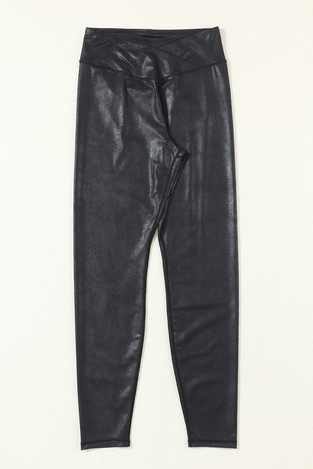 Cross Luxe Leather Leggings