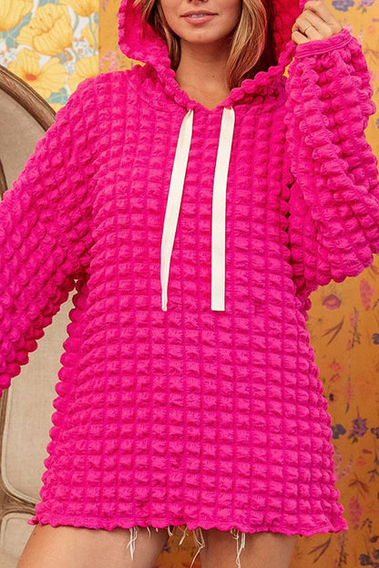 Saddle Blush Waffle Hoodie