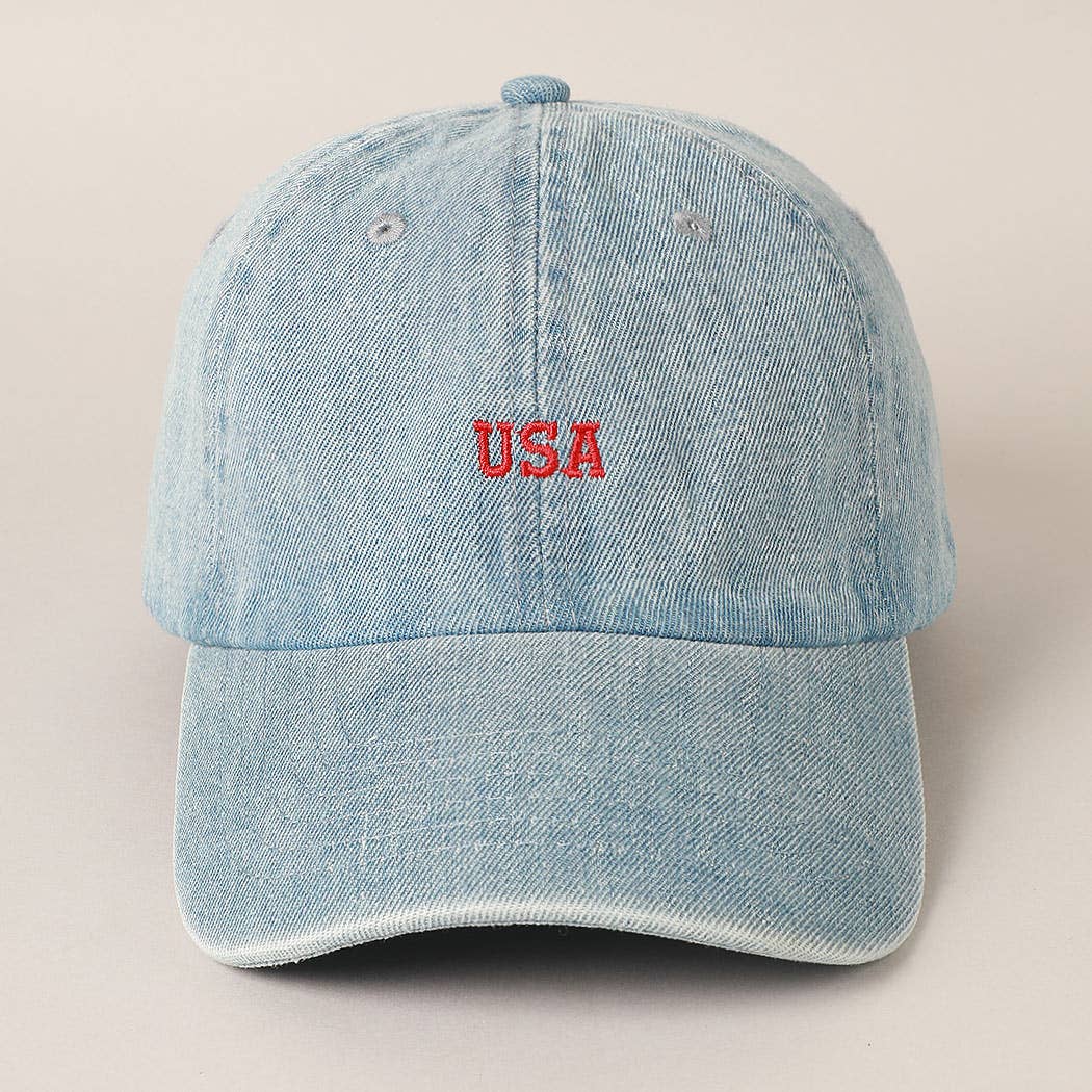 USA Denim Hat
