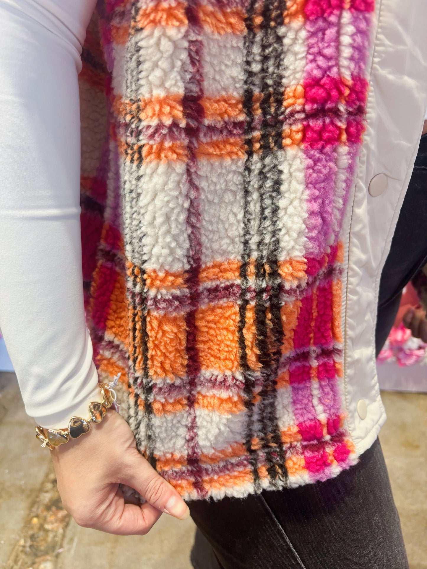 First Frost Plaid Vest