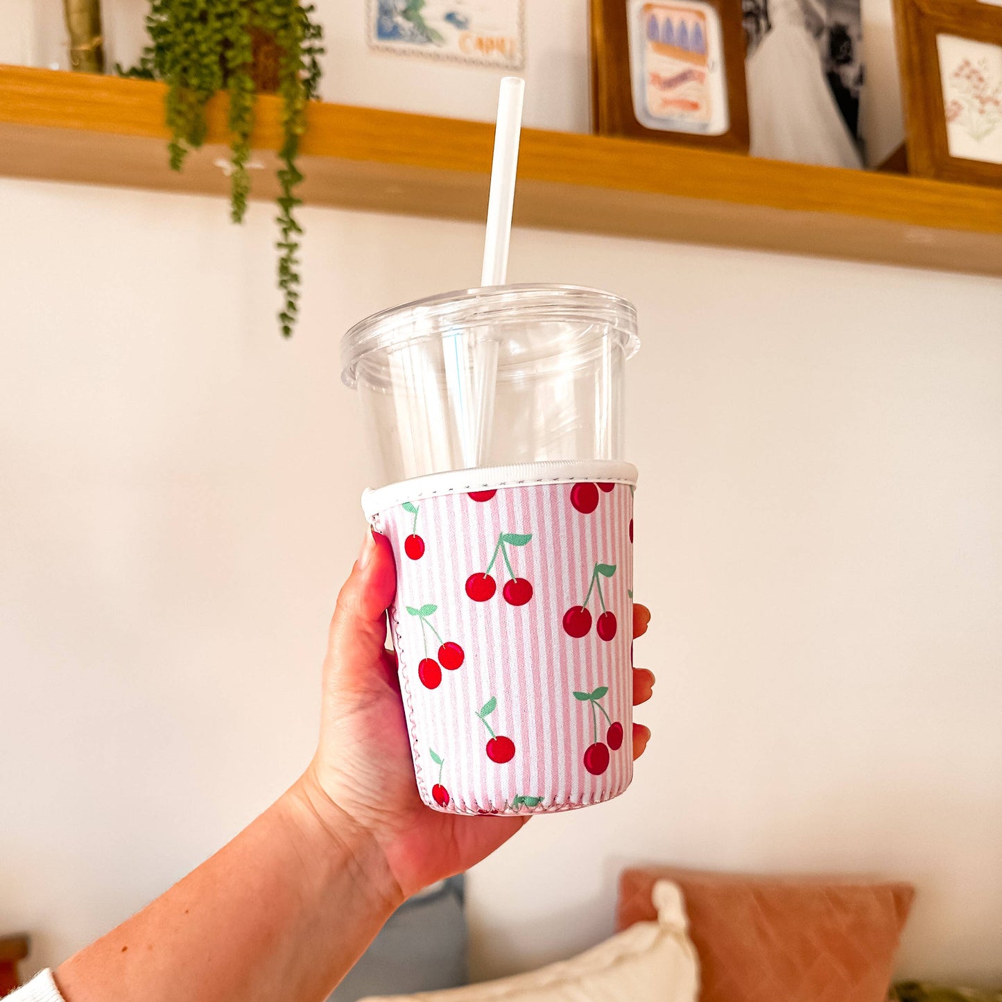 Cherries Iced Coffee Sleeve