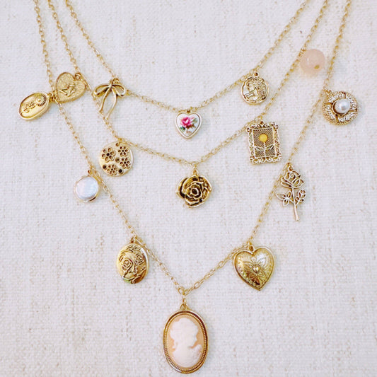 Vintage Charm Layered Necklace