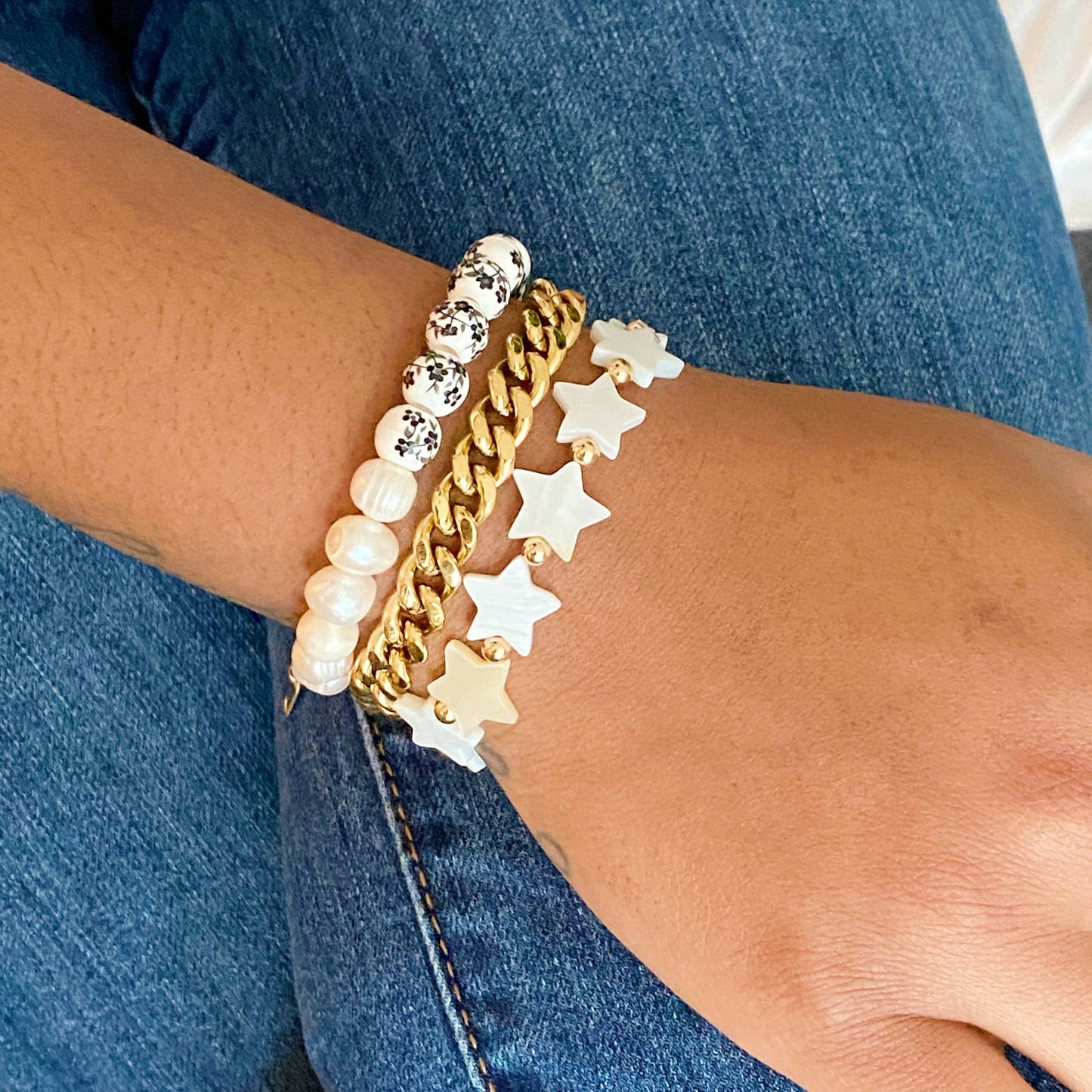 Shelly Star Stretch Bracelet