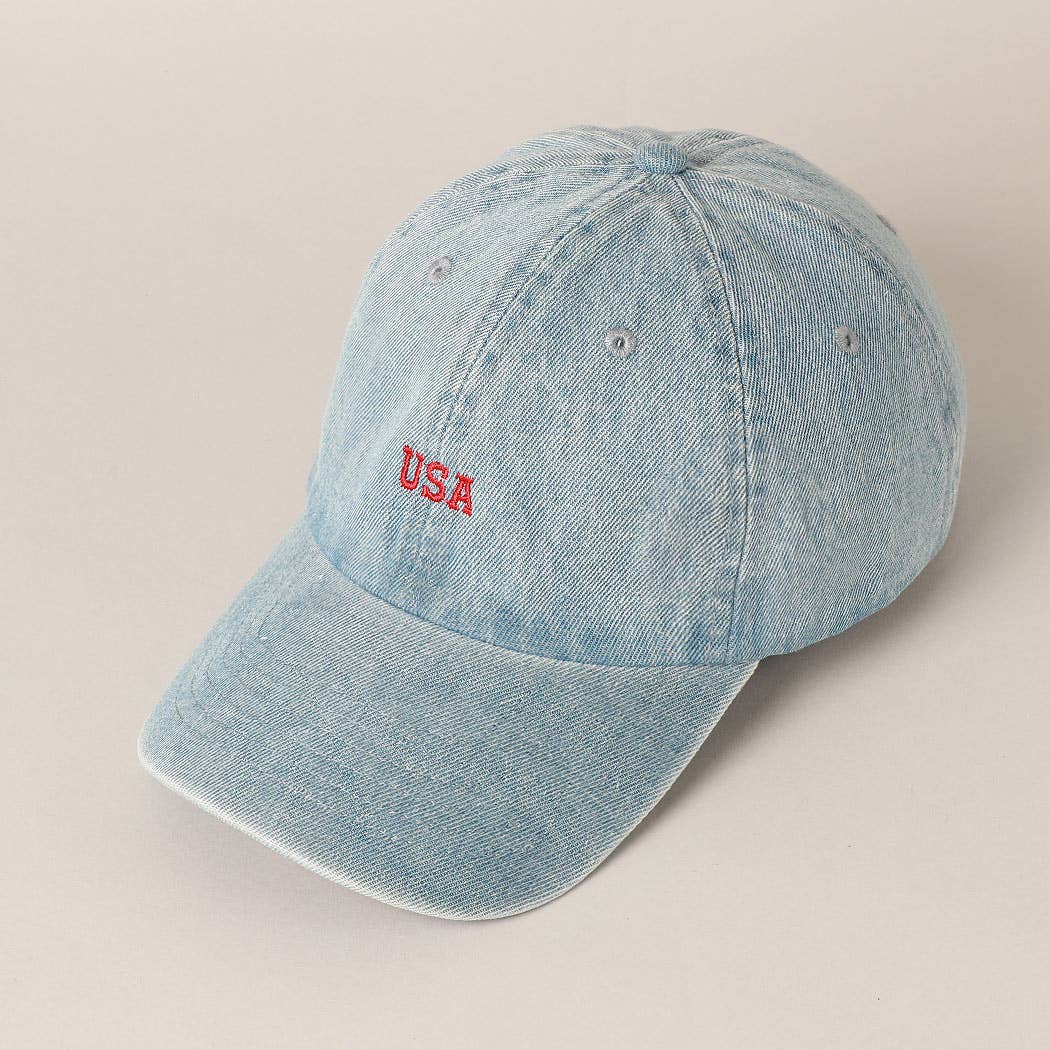 USA Denim Hat