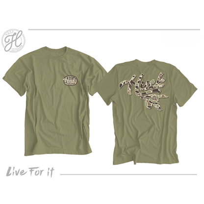 Old School Camo Huck Tee