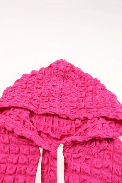 Saddle Blush Waffle Hoodie