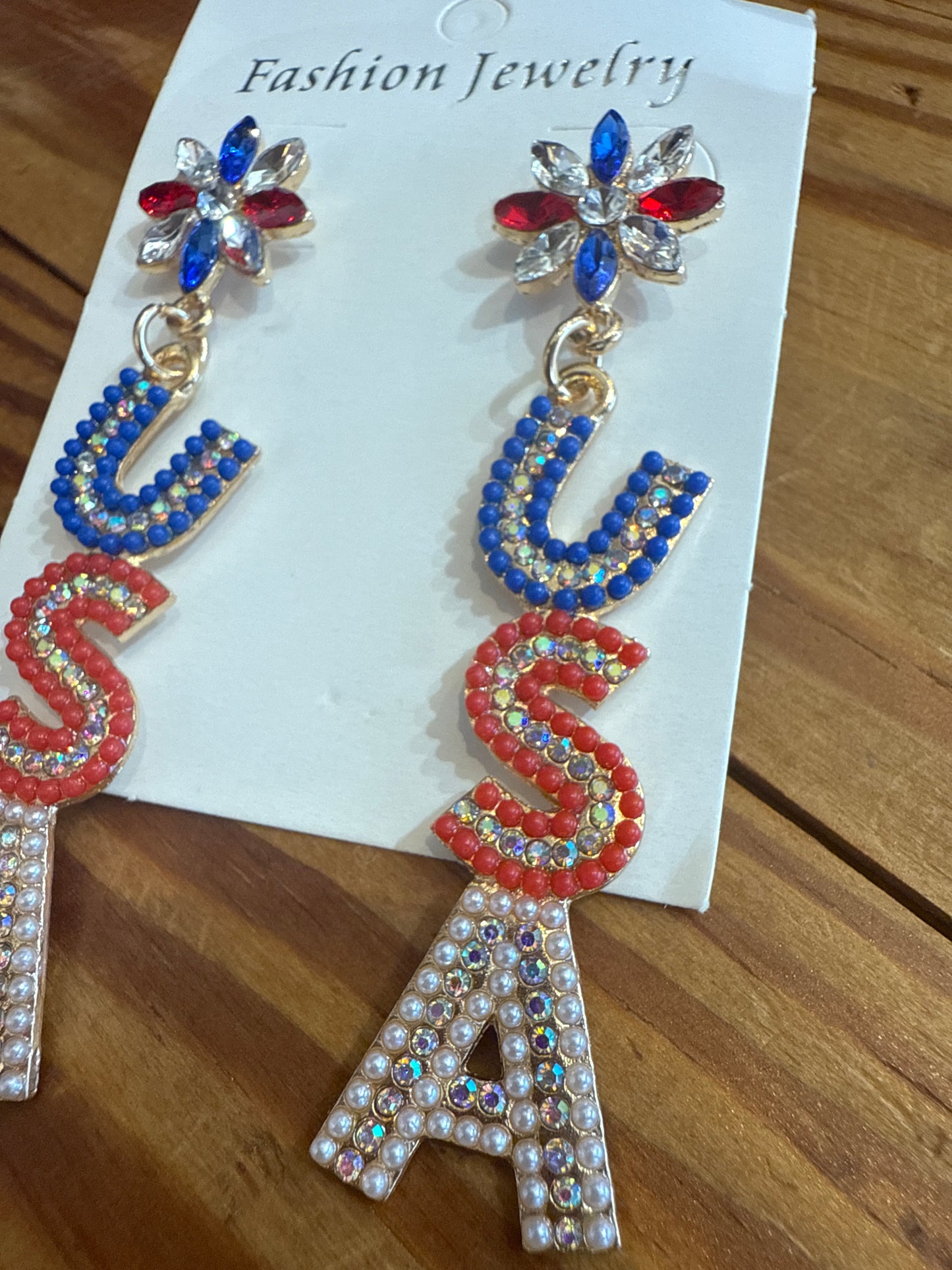 Star studded earrings
