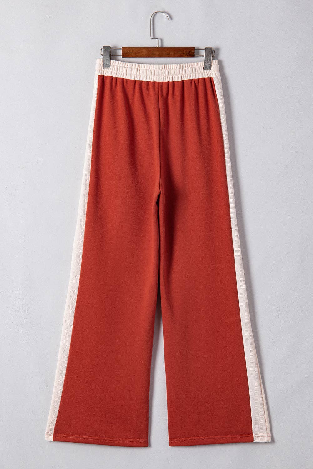 Muted Flame Wide Leg Pants