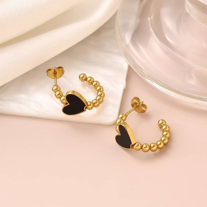 18K Stainless Steel Tarnish Free Waterproof Hoop