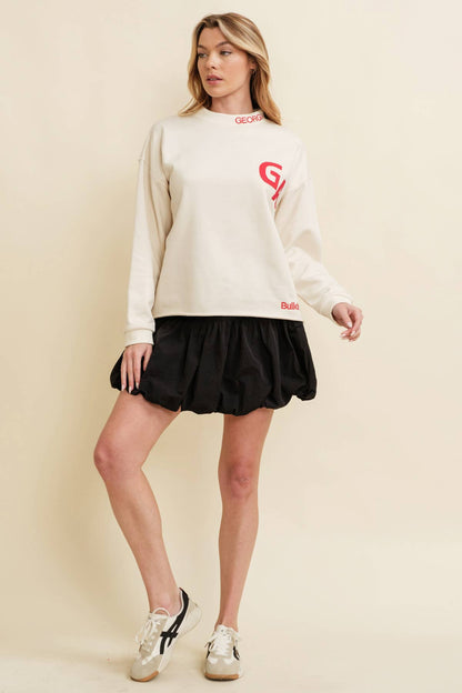 Bulldog Belle Pullover
