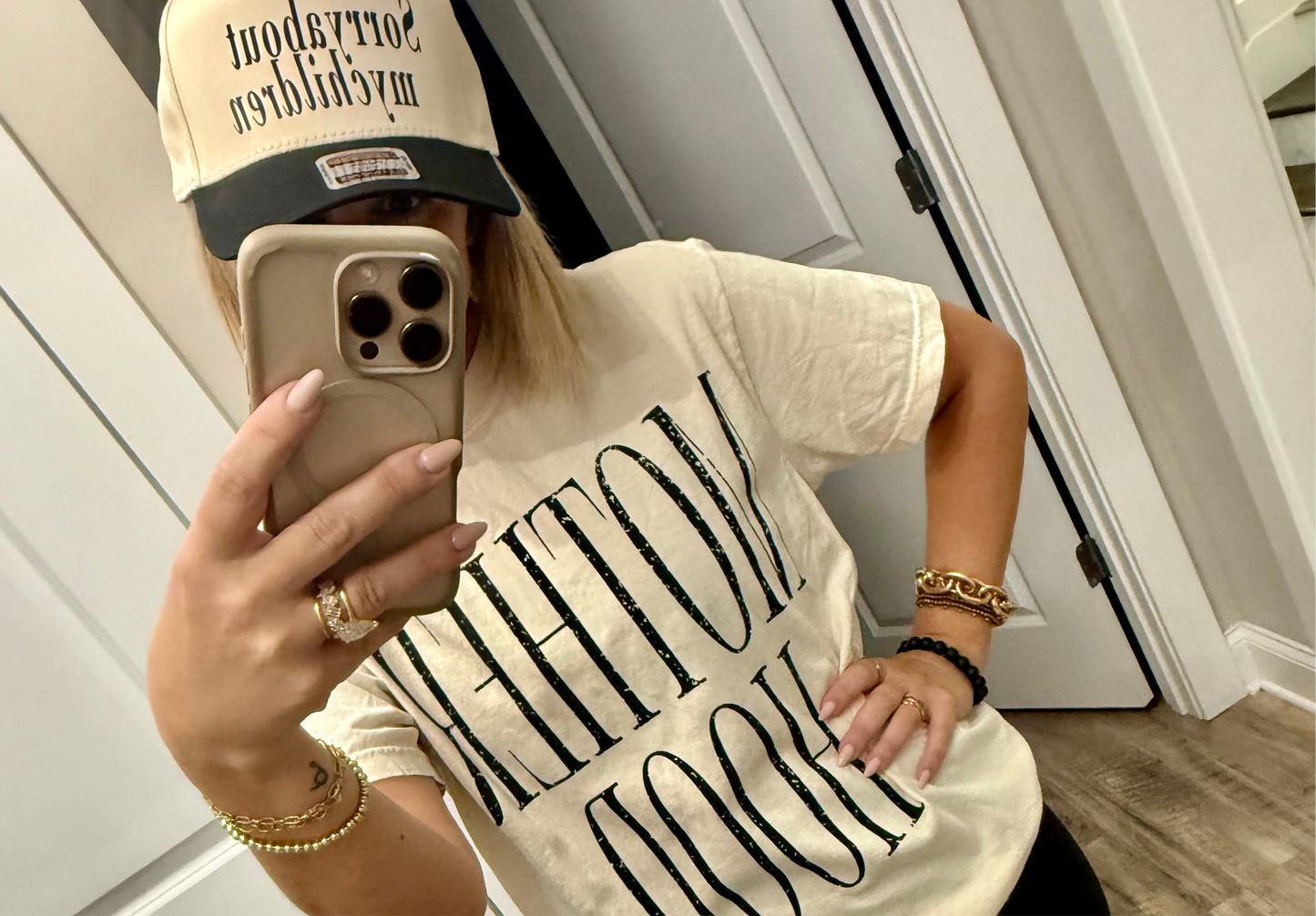 Sorry About My Children Trucker Hat
