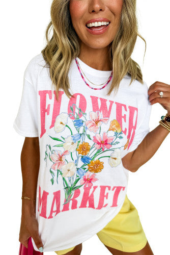 Flower market Tee 🌼