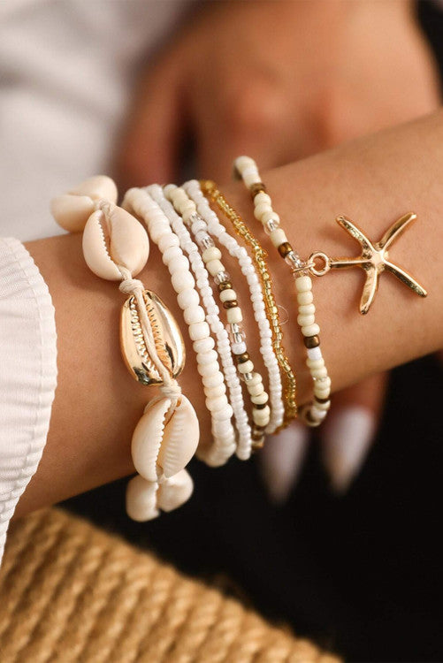 The Sandy bracelet stack