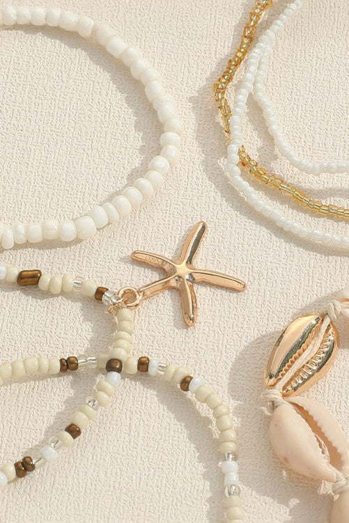 The Sandy bracelet stack