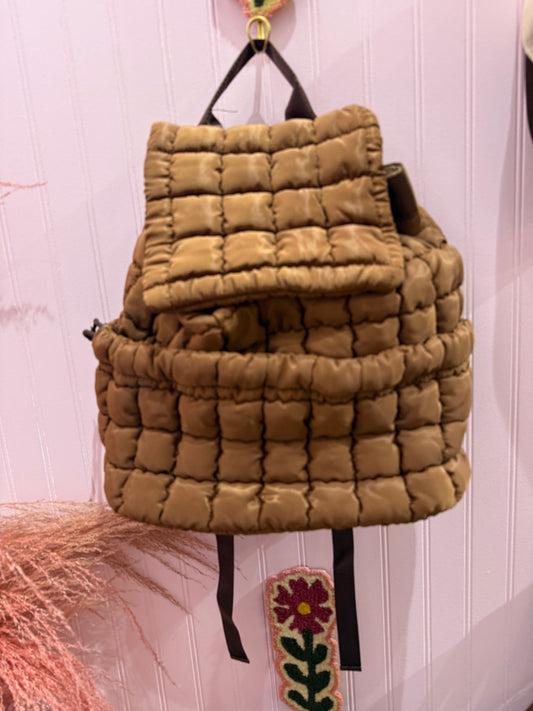 Puffer bookbag