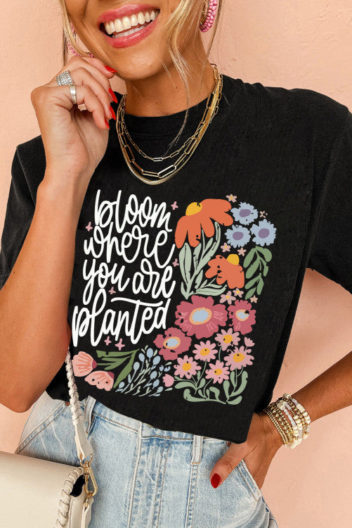 Summer Blooms Tee