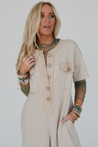 Neutral Vibes romper