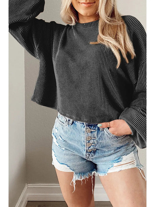 Linear Luxe Long Sleeve