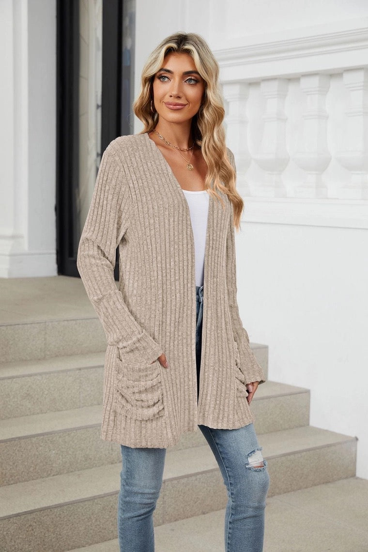 Cozy Coffee Cardigan ☕️