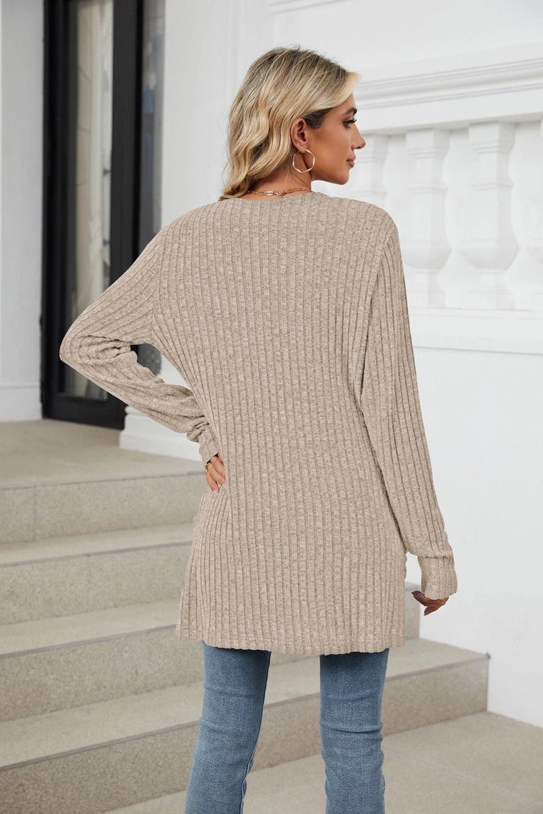 Cozy Coffee Cardigan ☕️