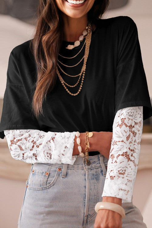Lace Embrace Top