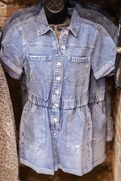 Dreaming of Denim Romper
