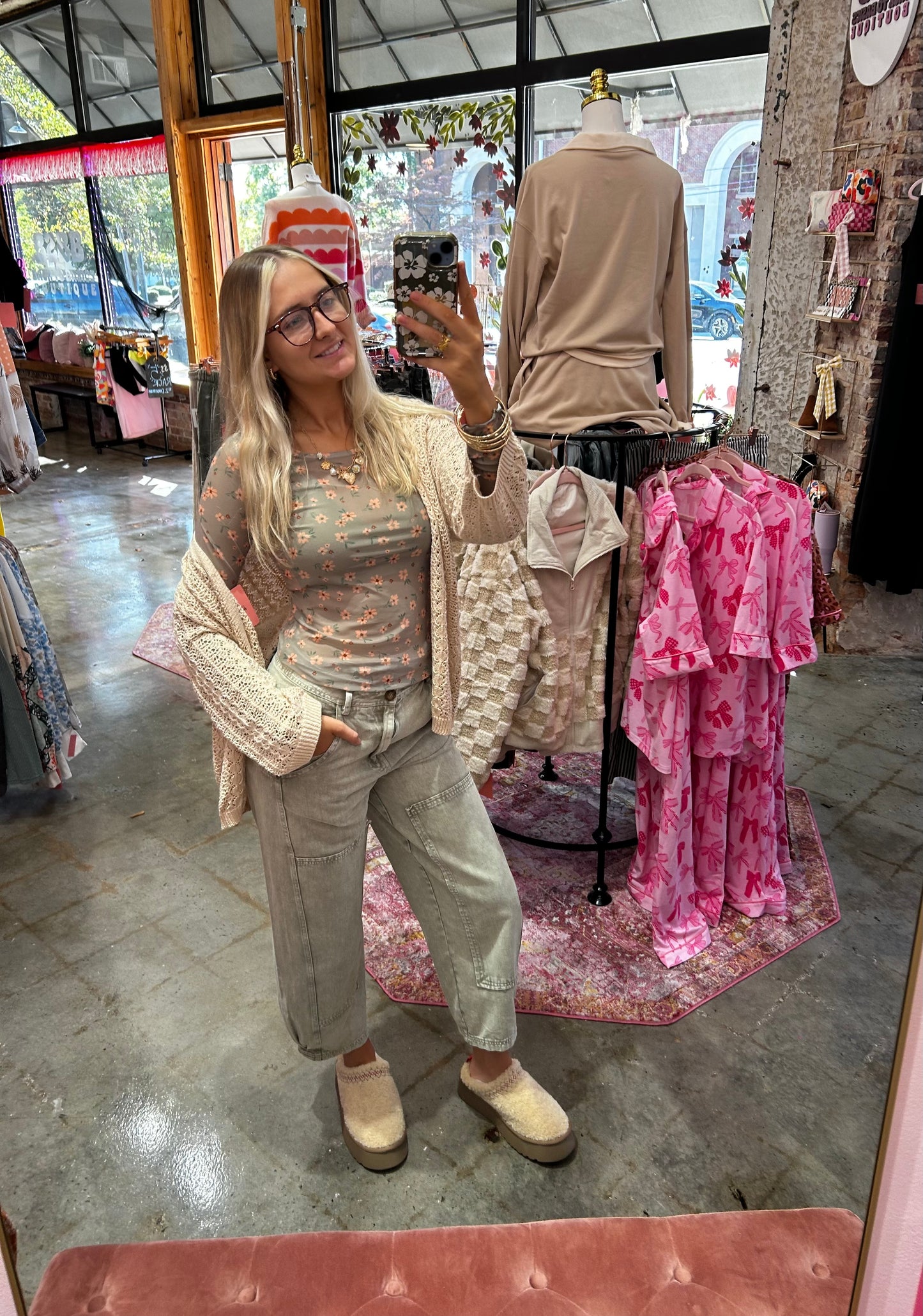 Flower Power Mesh Tee