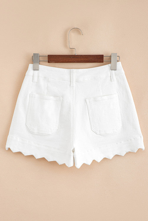 30-A Scalloped Shorts