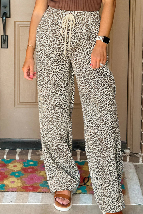 Leopard Luxe Pants