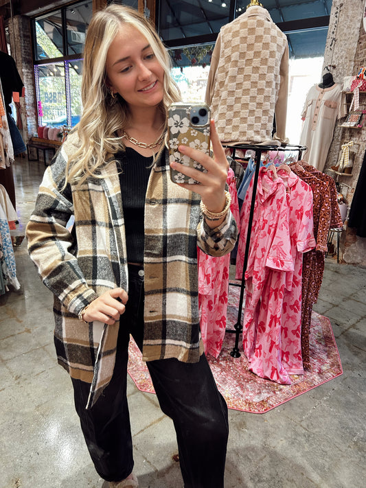 Autumn Mornings Shacket