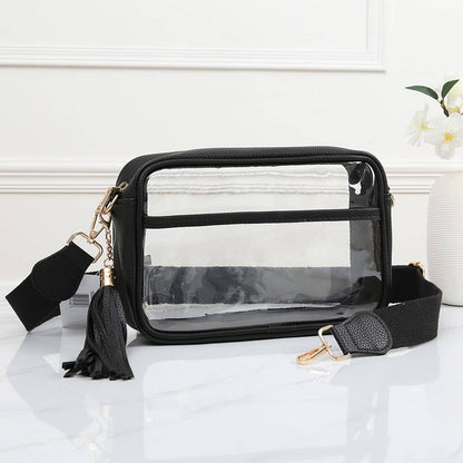 Clear stadium crossbody