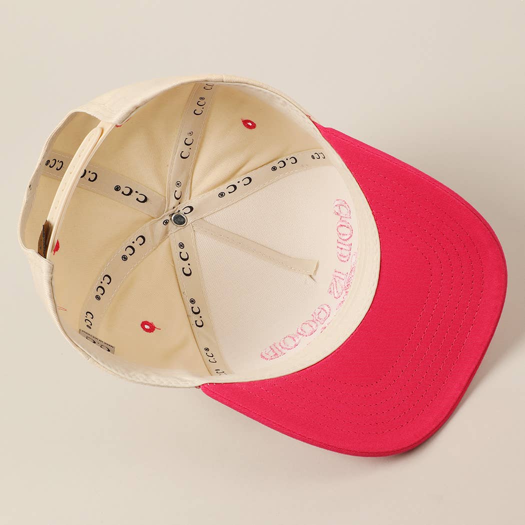 God Is Good Embroidered Hat