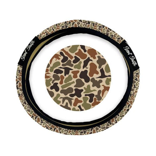 Duck Camo - Steering wheel cover