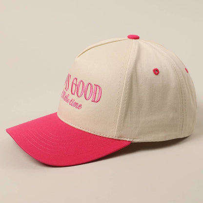 God Is Good Embroidered Hat