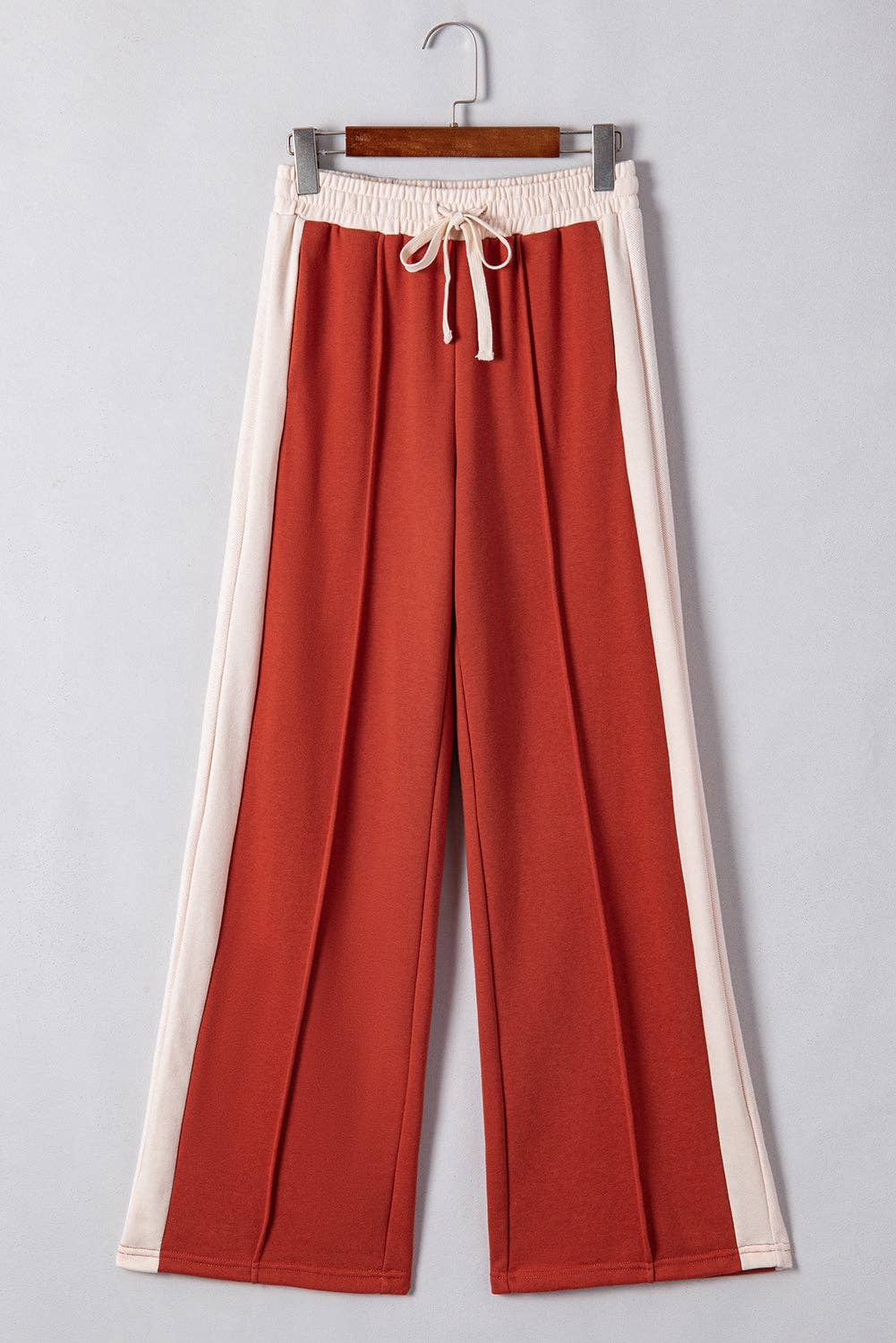 Muted Flame Wide Leg Pants