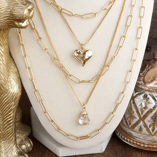 Hearts Entwined – 5-in-1 necklace